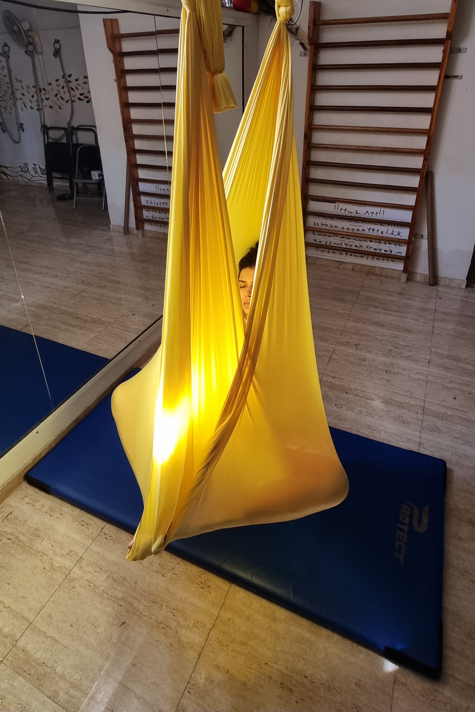 Air practice at MUM Yogshala