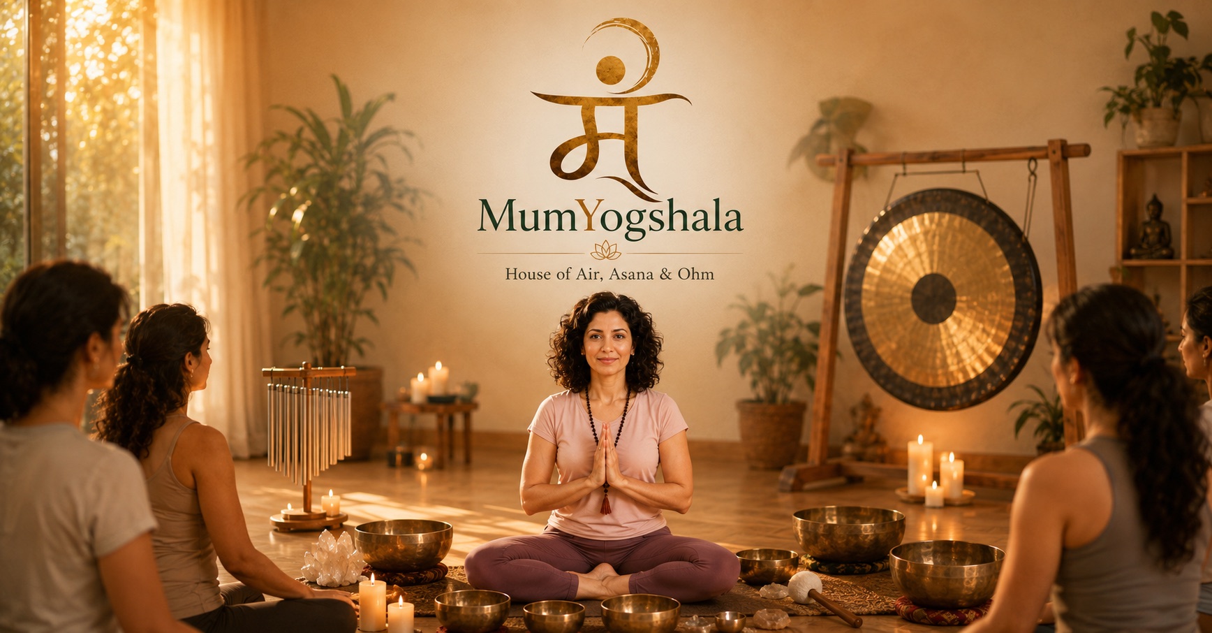 MUM Yogshala class in session